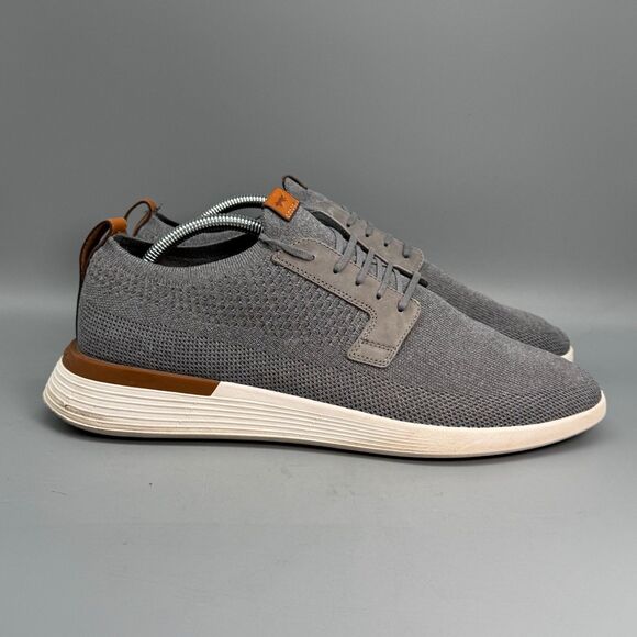 Wolf & Shepherd Other - Wolf & Shepherd SwiftKnit Men's 11 Gray White Mesh Low Top Derby Sneakers Shoes